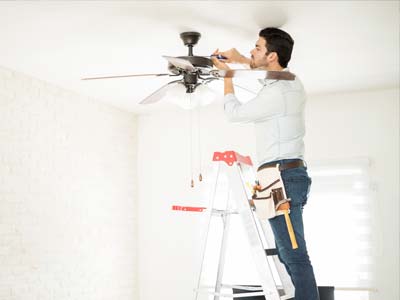 Ceiling Fan Installation | Colonial Electric Service Inc. in Hummelstown, PA